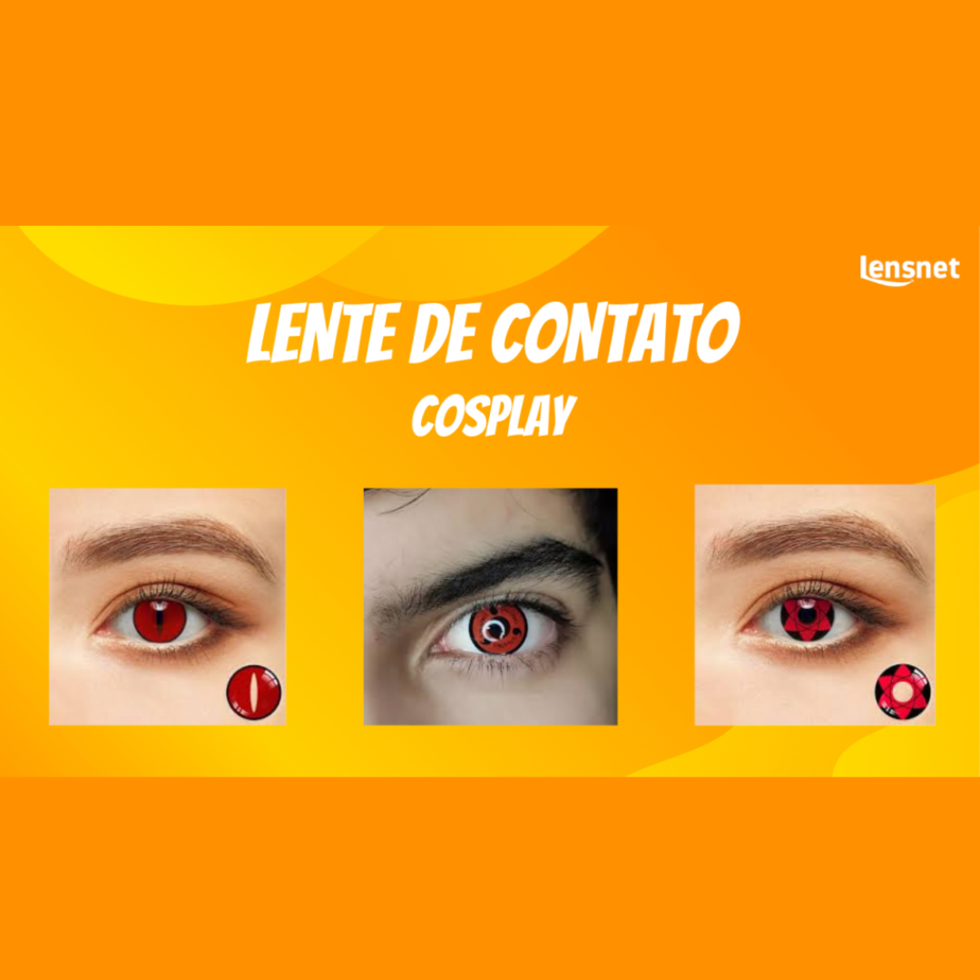 Você sabe o que é lente de contato Sharingan?