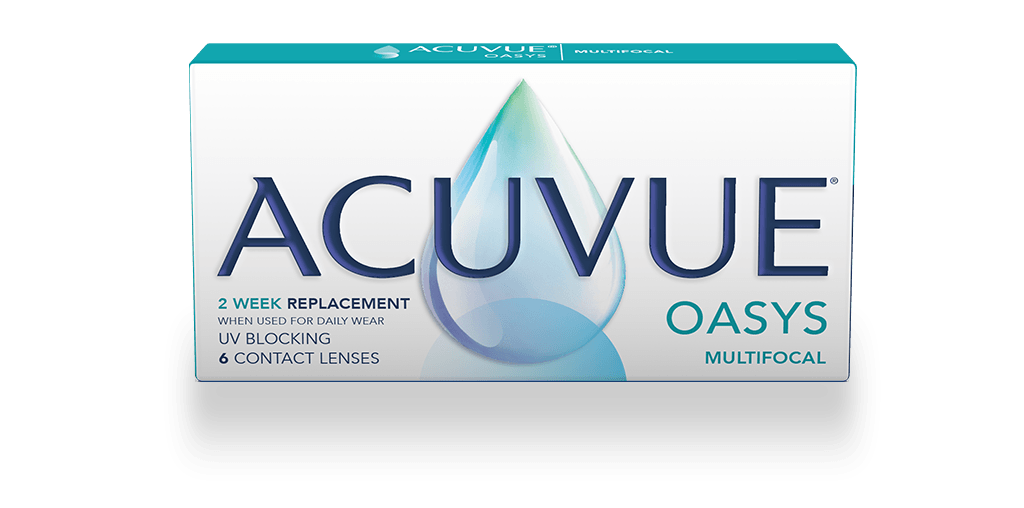 Acuvue® Oasys Multifocal - Ótica em Brasília - Óculos de Grau e Lentes de Contato