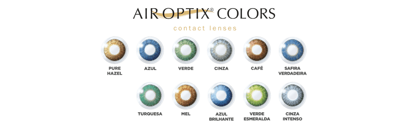 Lentes de Contato Air Optix Colors - Sem Grau - Ótica em Brasília - Óculos de Grau e Lentes de Contato
