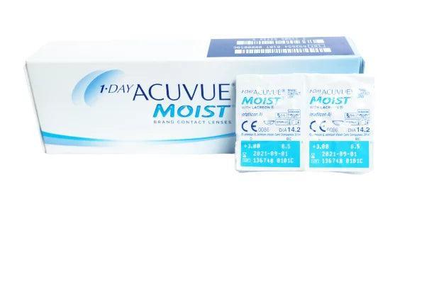 Lentes De Contato 1-Day Acuvue Moist Com Lacreon - Ótica em Brasília - Óculos de Grau e Lentes de Contato