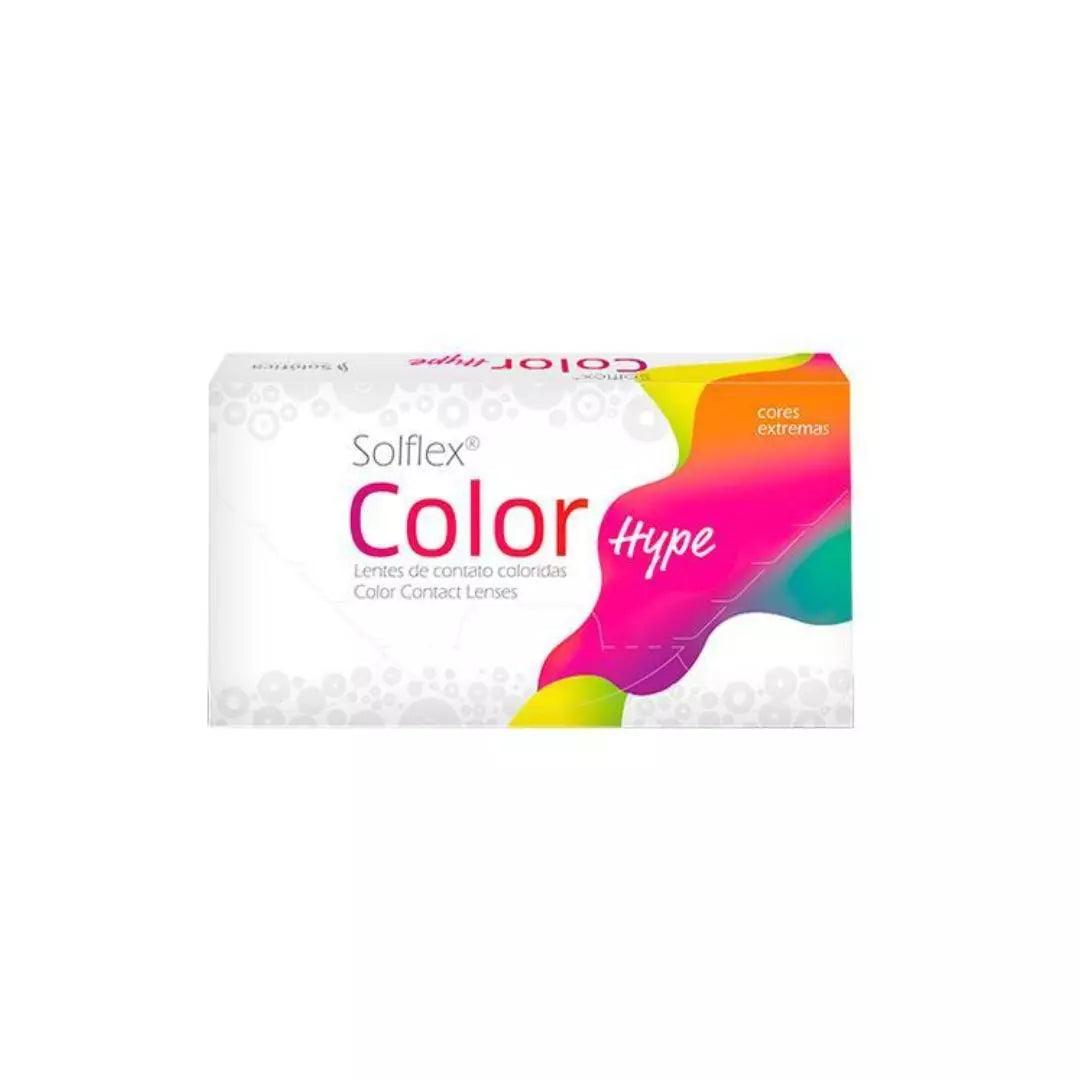 Lente de contato Solflex Color Hype - Sem grau - Ótica em Brasília - Óculos de Grau e Lentes de Contato
