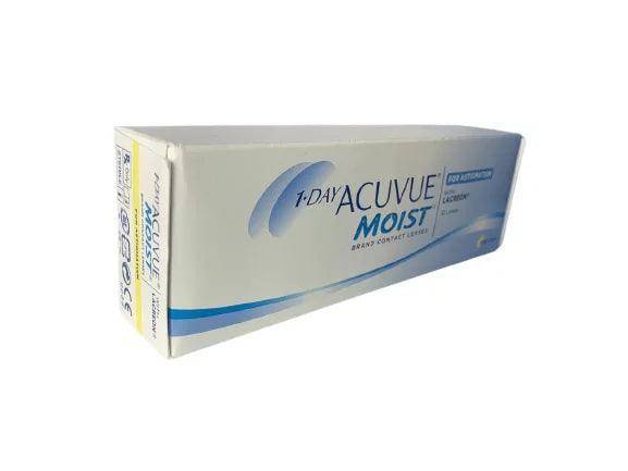Lentes De Contato 1-DAY ACUVUE MOIST Para ASTIGMATISMO - Ótica em Brasília - Óculos de Grau e Lentes de Contato