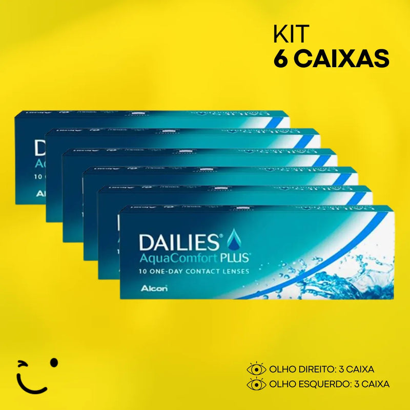 Dailies Aqua Comfort Plus - Lentes de Contato Alcon