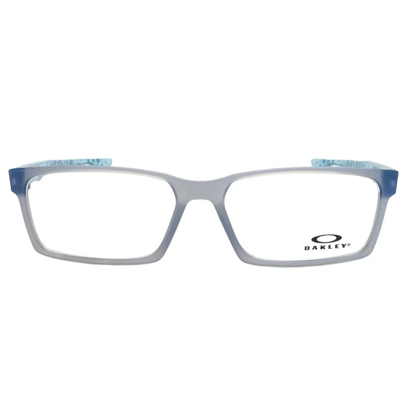 Armação Traslucido cinza para óculos de grau Oakley Overhad - OX8060 0659