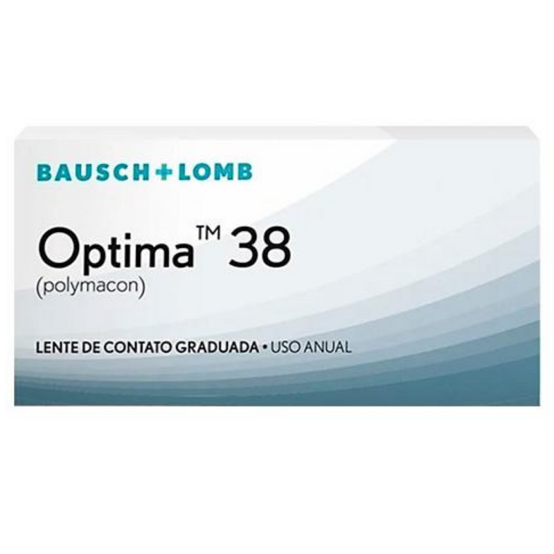 Lentes de Contato Optima 38 Anual [Caixa com 1 Blister]