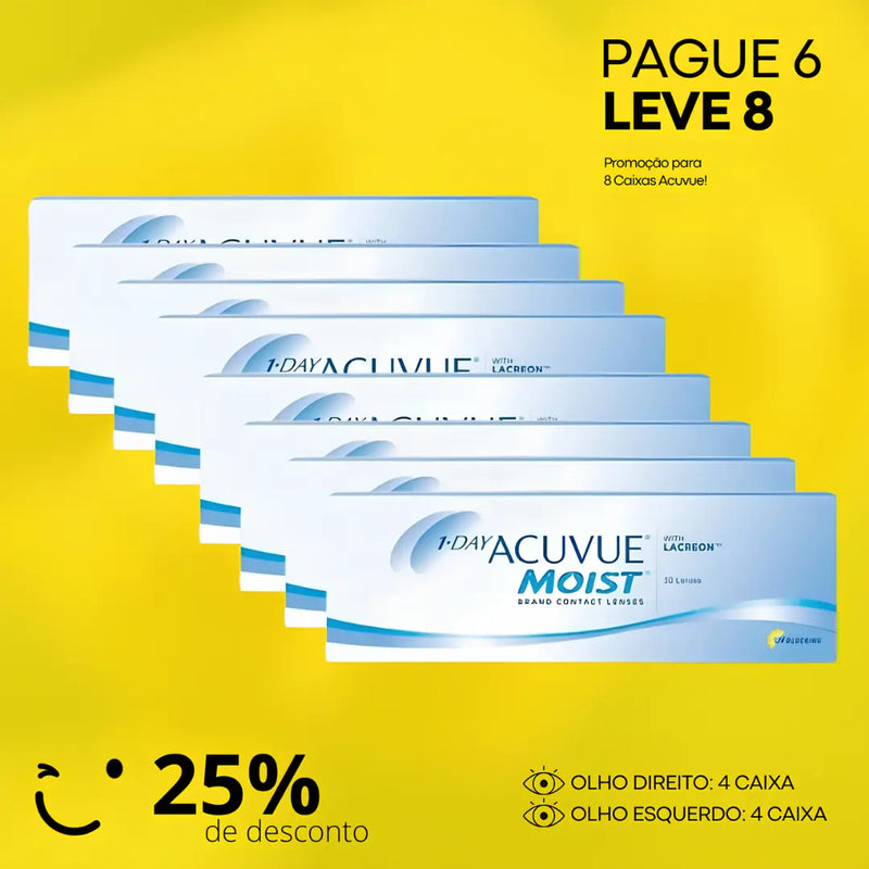 COMBO PAGUE 6 LEVE 8 [25% DE DESCONTO] 1-DAY MOIST