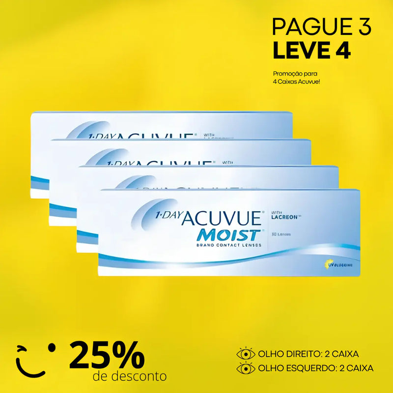 COMBO PAGUE 3 LEVE 4 [25% DE DESCONTO] 1-DAYY MOIST