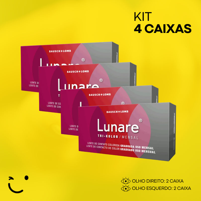 [4 CAIXAS] Lunare Mensal Blister Graduada com Grau