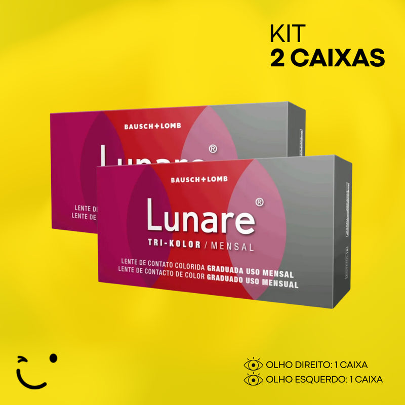 [2 CAIXAS] Lunare Mensal Blister Graduada com Grau